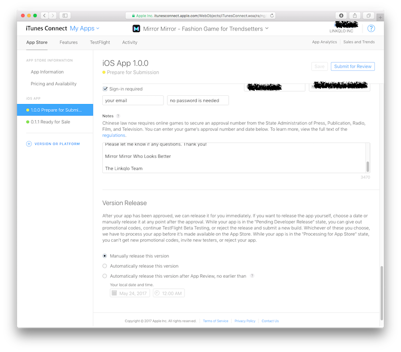 How To Make App Store Submission