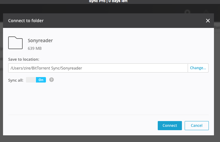 Share Files with BitTorrent Sync