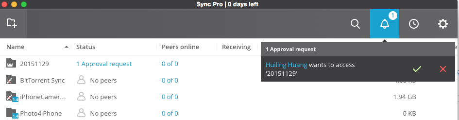 Share Files with BitTorrent Sync