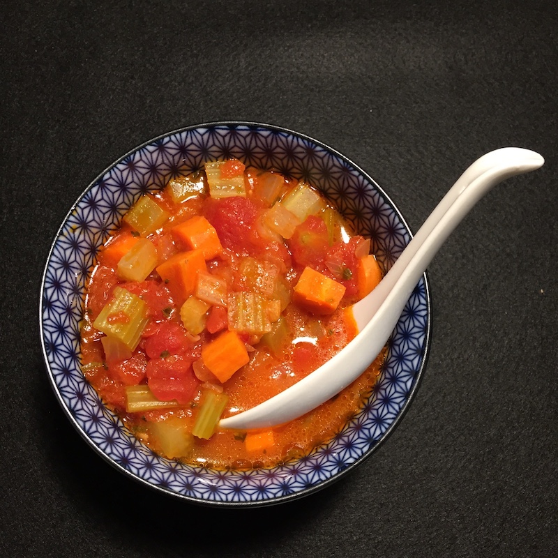 番茄杂菜汤